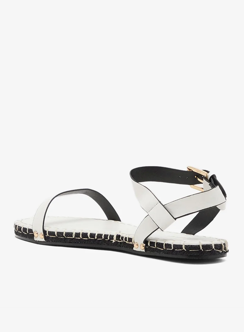 Ginger Double Strap Casual Flat Sandal