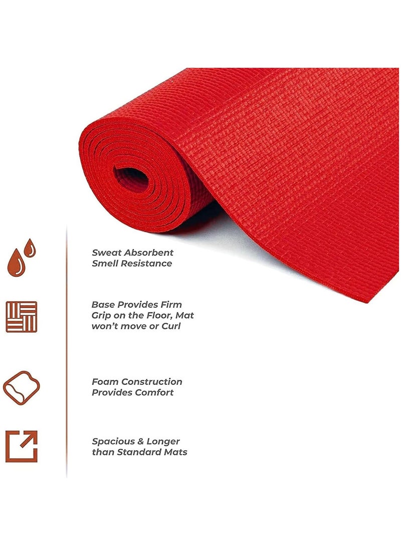 Generic Ultimate Premium Yoga Mat 6mm Thick Non-Slip Yoga Mat with Carrying Bag Included Ideal for High-Intensity Interval Workouts, Pilates, Yoga and Many Other Home Workouts  - Image 5