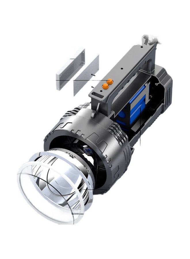 General of Light Guangming Dajiang High-Intensity Rechargeable Flashlight, Ultra-Bright Long-Range Searchlight, Handheld Lamp, Ultra-Long Battery Life, Outdoor Emergency Lighting, 1725 - Image 2