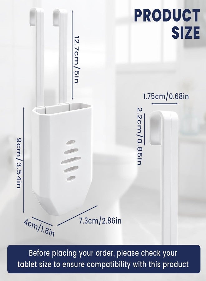 KCMOSGI Toilet Tank Cleaning Tablet Holder, Toilet Tank Bleach Tablet Bracket, Toilet Tank Cleaner Caddy - Image 2
