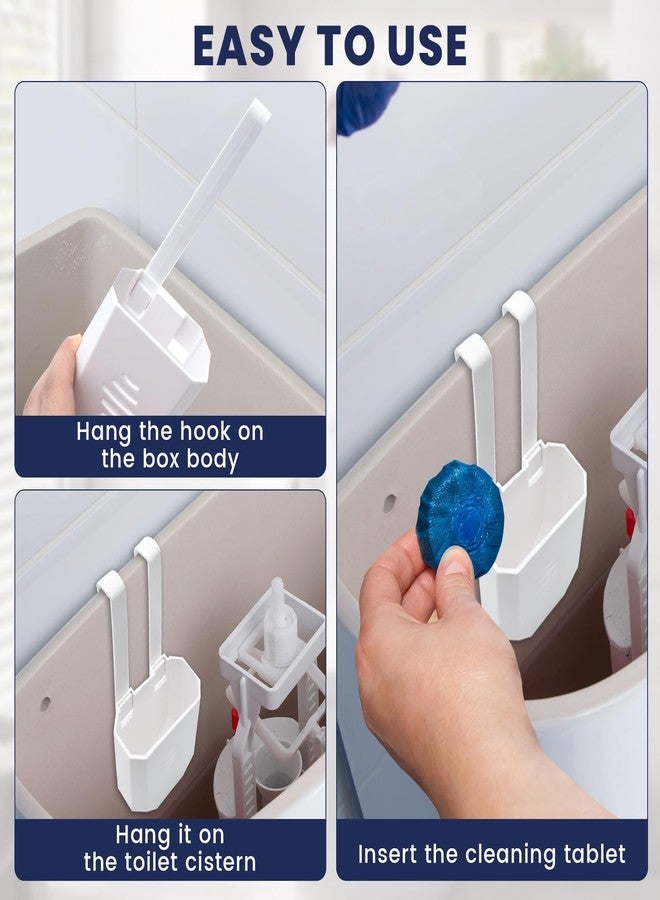 KCMOSGI Toilet Tank Cleaning Tablet Holder, Toilet Tank Bleach Tablet Bracket, Toilet Tank Cleaner Caddy - Image 4
