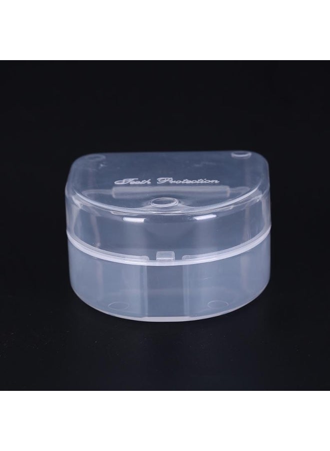 Generic 1Pc Dental Box Denture Teeth Storage Case Mouth Guard Container 6.4X6.5X3.5Cm - Image 2