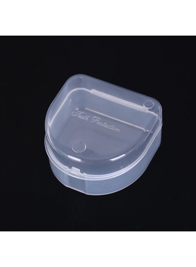 Generic 1Pc Dental Box Denture Teeth Storage Case Mouth Guard Container 6.4X6.5X3.5Cm - Image 1