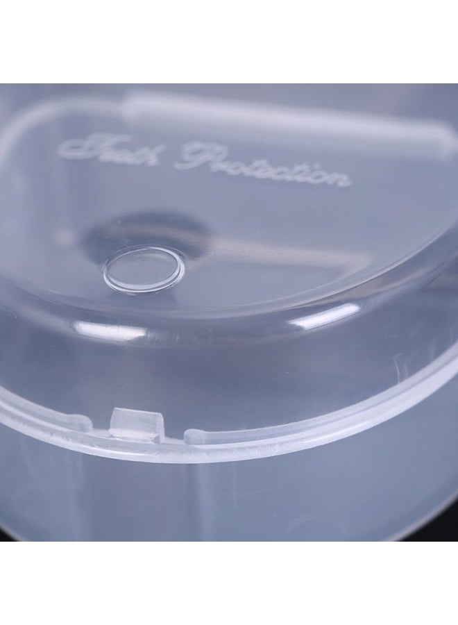 Generic 1Pc Dental Box Denture Teeth Storage Case Mouth Guard Container 6.4X6.5X3.5Cm - Image 5