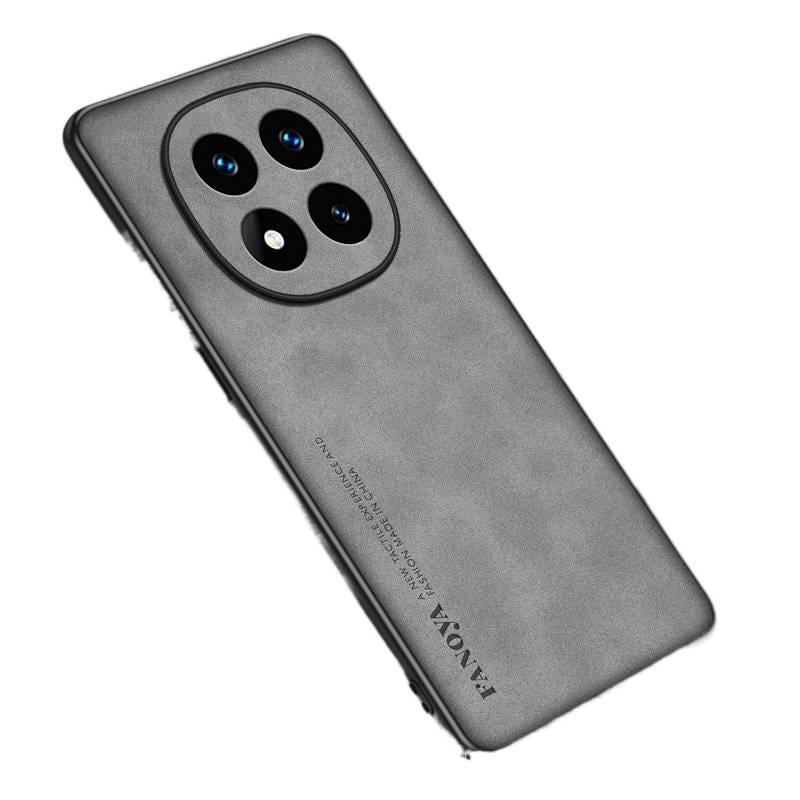 LS TPU Protective Case for Redmi Note 12 with Drop Protection and Full Camera Lens Coverage plus Shockproof plus Leather Texture plus Business Style in Red - Image 5