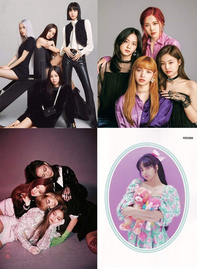 KARTMEN Pack of 12 photos for Blackpink Kpop | Music Band Posters | Black pink |, 300 GSM Paper, (A4) - Image 2