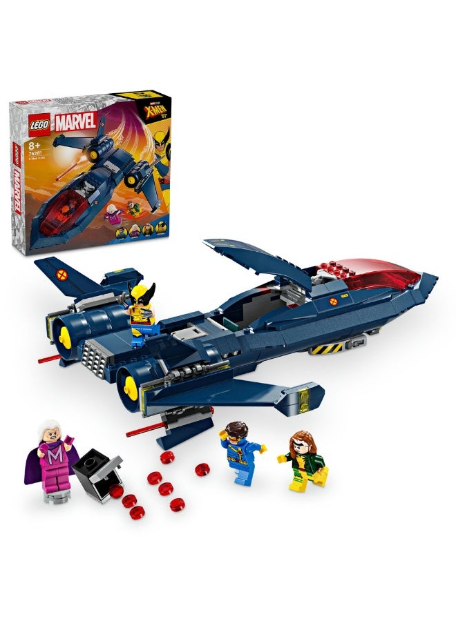 Lego Marvel Super Heroes X-Men X-Jet 76281 (359) Pieces - Image 1
