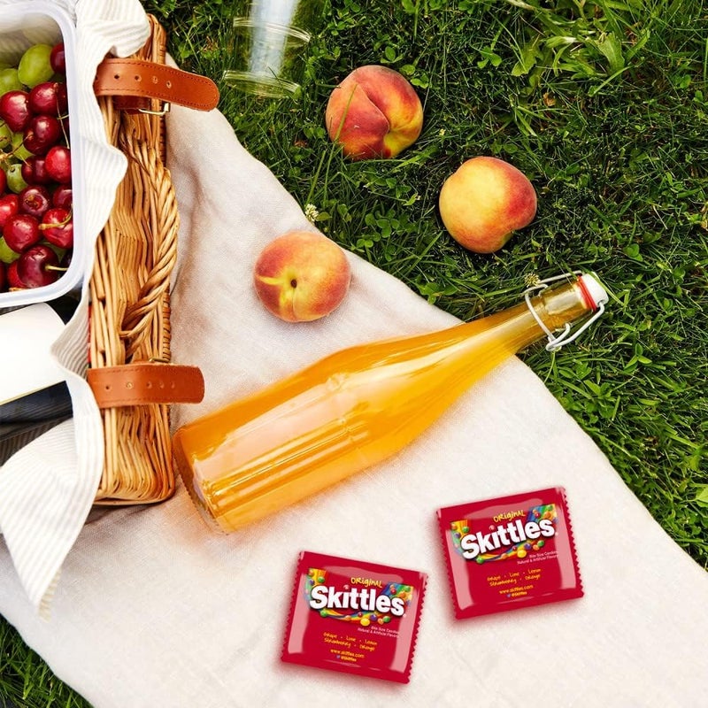 Skittles Original Fun Size Chewy Candy Bulk Pack - 4 Pound Box - Image 5