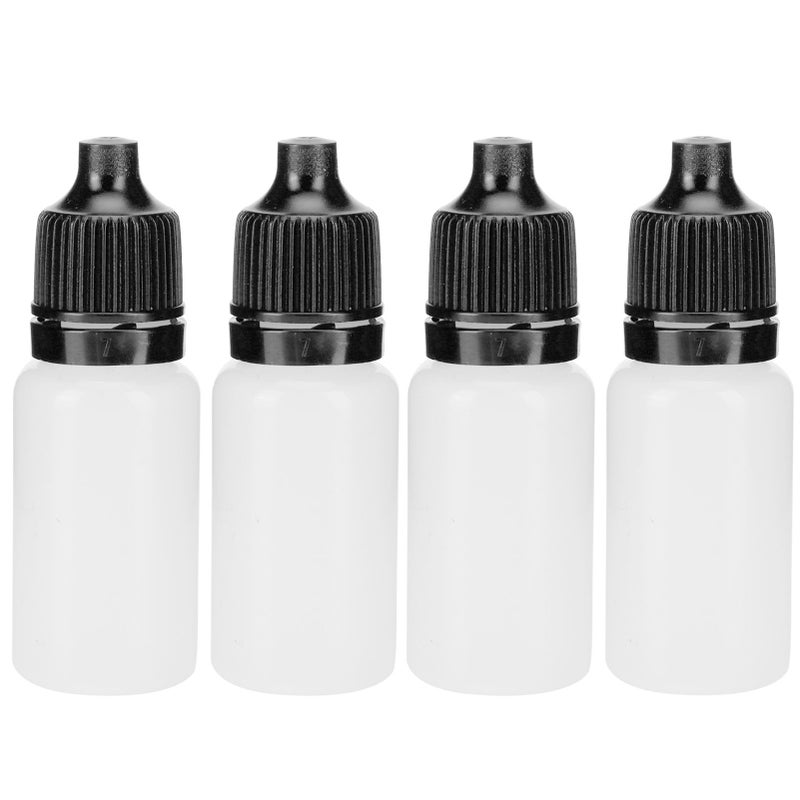 50Pcs 5ml Empty Dropper Bottles Squeezable Eye Liquid Bottle Container with Lids PlugsBlue - Image 1