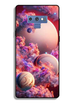 Tolwak Samsung Galaxy Note 9 Protective Case Cover Clouds Abstract Art  - Image 2