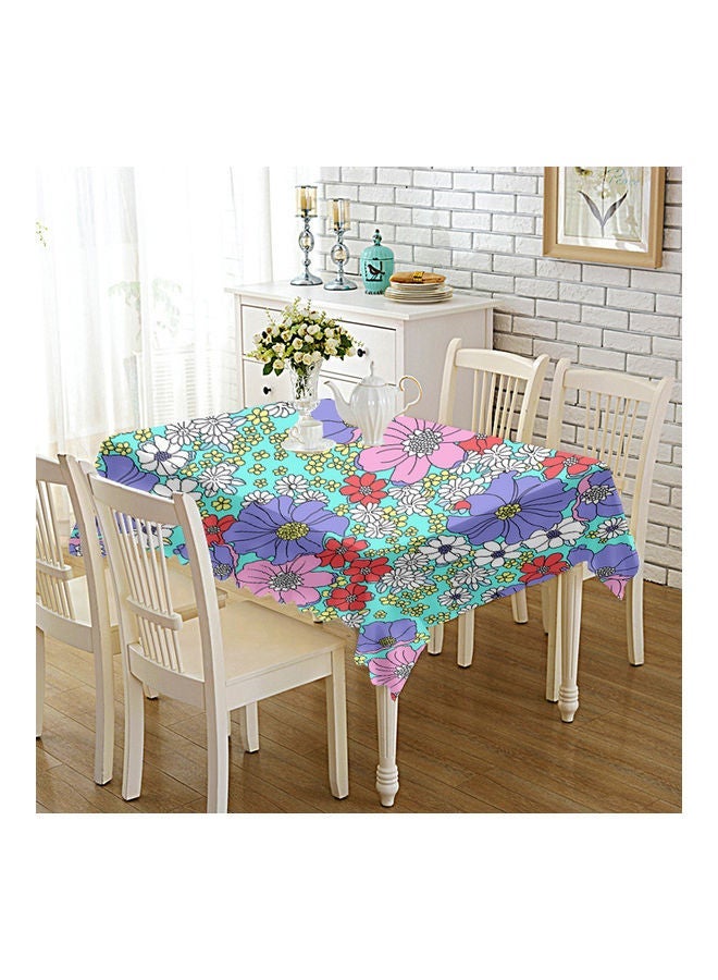 NIBEMINENT Thicken Flower Printing Tablecloth for Resturant TV Cabinet Tea Table Cover Home Decor multicolor 20*20*20cm - Image 2