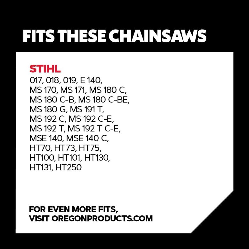 Oregon R55 AdvanceCut Chainsaw Chain for 16-Inch Bar, 55 Drive Links, Low-Kickback Chain fits Several Stihl Models, Grey - Image 3
