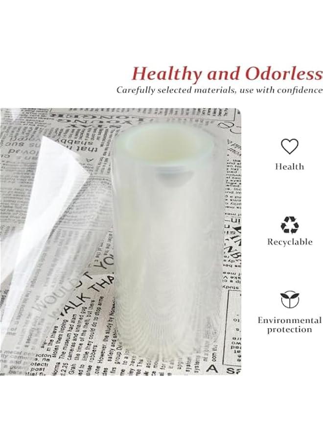 RYNX Cake Collar 6 x 394inch/1 RollTransparent Acetate Cake Roll Professional Acetate Sheets for Baking Elegant Cake Wrapping Edge Decorating - Image 5