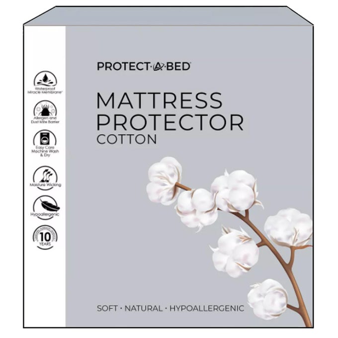 PROTECTABED COTTON JERSEY MATTRESS PROTECTOR FULL