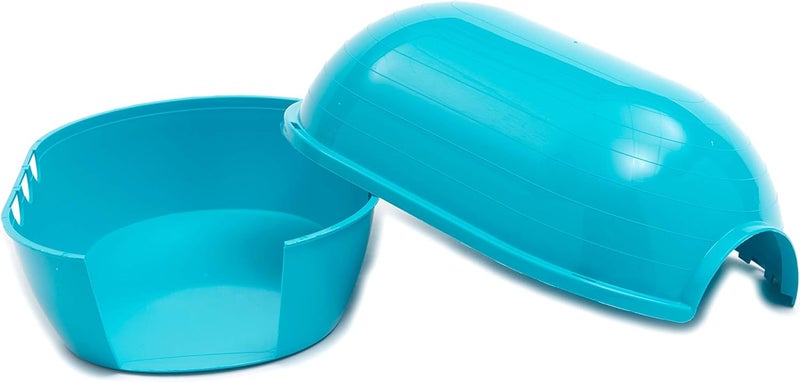 Savic Rody Igloo Hideaway Home for Rats Guinea Pigs Hamsters Hedgehogs and Other Small Animals Scuba Blue - Image 4