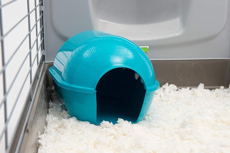 Savic Rody Igloo Hideaway Home for Rats Guinea Pigs Hamsters Hedgehogs and Other Small Animals Scuba Blue - Image 5