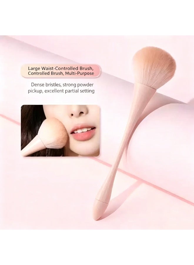 Hourglass Dusting Brush Nail Art Cleaning Brush Multifunctional Makeup Powder Brush - Image 1