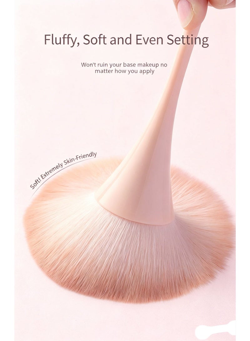 Hourglass Dusting Brush Nail Art Cleaning Brush Multifunctional Makeup Powder Brush - Image 3