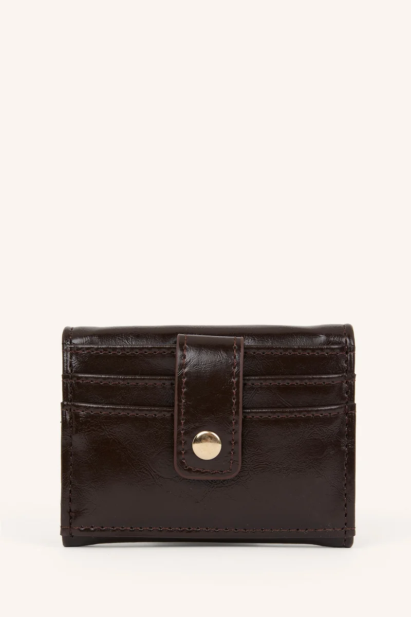 Woman Faux Leather Wallet