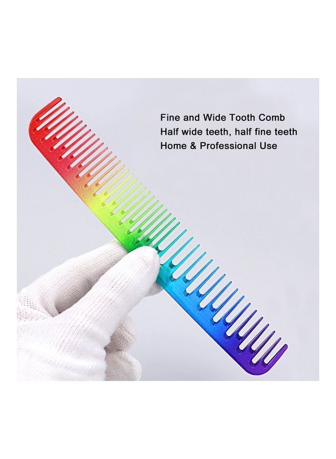 NIBEMINENT 4-Piece Hairdressing Combs Set Multicolour - Image 4