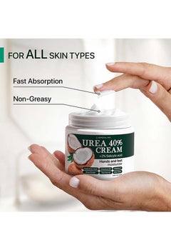 REMEDIAL PAX Urea Cream 40 Percent for Feet, 40% Urea Foot Cream for Dry Cracked Heels Knees Elbows Callus Hands Repair Treatment with 2% Salicylic Acid, Foot Moisturizer, Dead Skin Remover, Softener for Feet  - Image 2