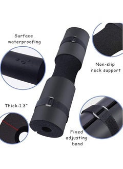 erorex Barbell Pad Squat Pad, Black Foam Sponge Pad For Squats For Squats, Squat Bar Pad Provides Relief To Neck And Shoulders, Squat Pad Barbell Pad For Weightlifting, Squats, Lunges, Hip Thrusts  - Image 4