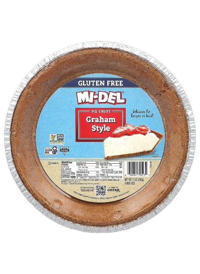 Mi-Del Cookies Mi-Del Cookies, Pie Crust, Graham Style, 7.1 oz (200 g)  - Image 1