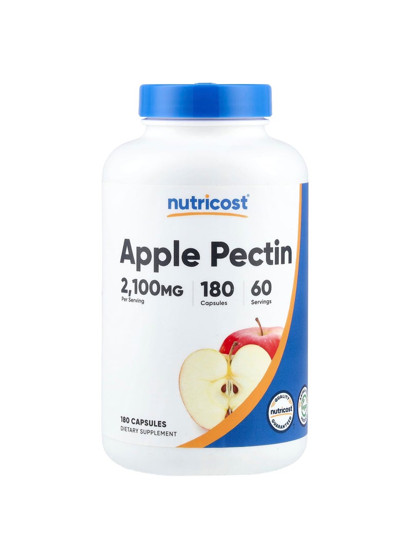 Nutricost Apple Pectin, 180 Capsules (700 mg per Capsule)