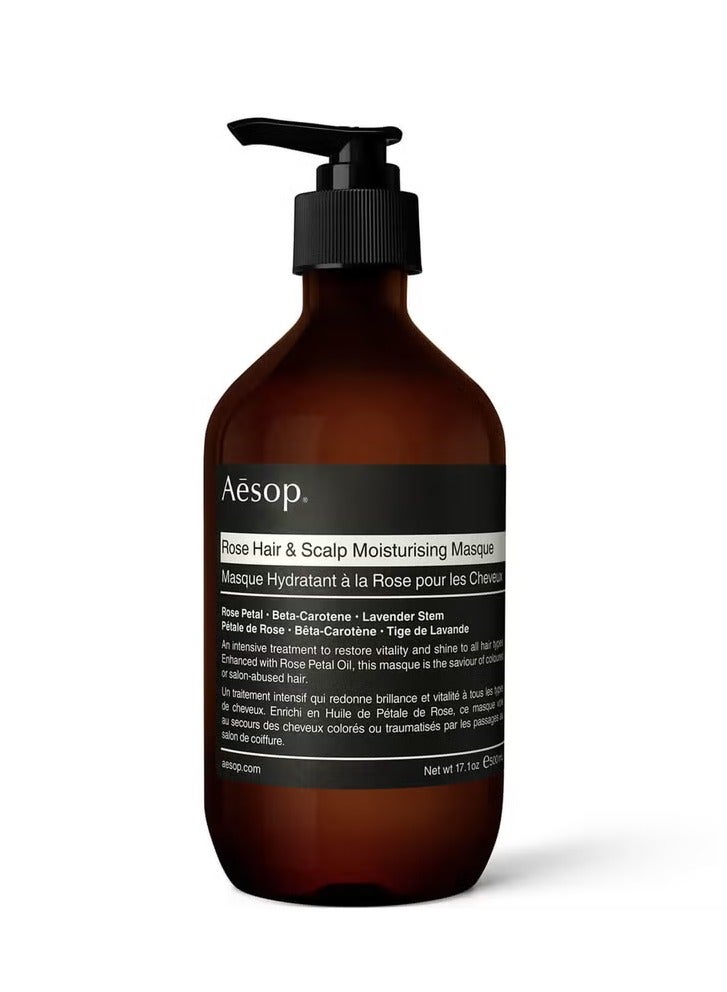 أيسوب قناع ترطيب الشعر وفروة الرأس بالورد من إيسوب 500 مل - Image 1