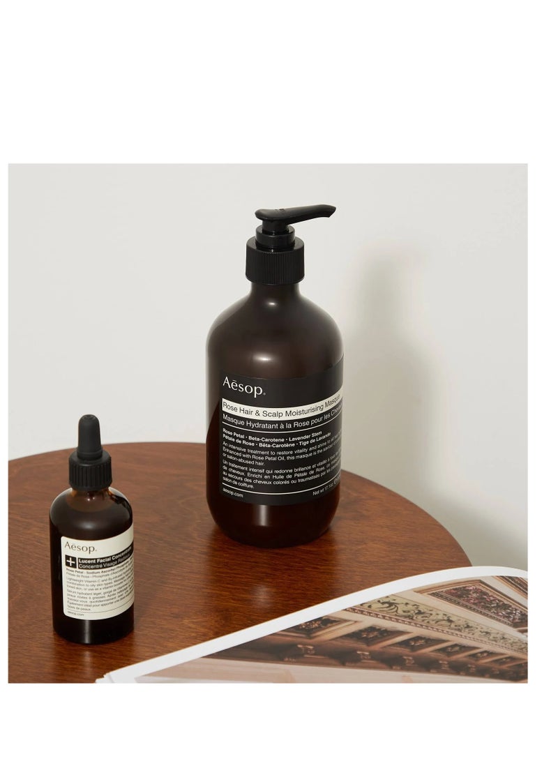 أيسوب قناع ترطيب الشعر وفروة الرأس بالورد من إيسوب 500 مل - Image 2