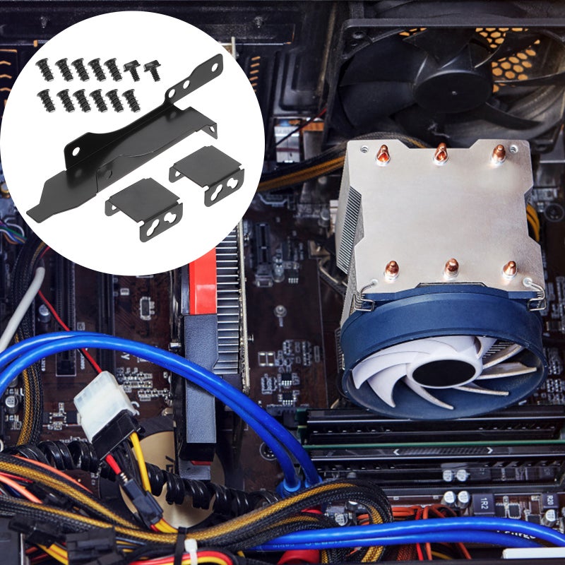 📦 دعامة مروحة فتحة PCI لتحسين تبديد حرارة النظام متوافقة مع معظم بطاقات الرسوميات - Image 3
