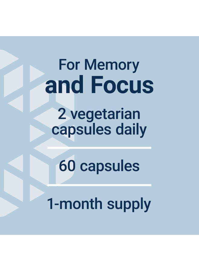 لايف إكستنشن، سيتيكولين (CDP-Choline) - مكمل السيتيكولين لدعم صحة الدماغ والوظائف الإدراكية، والتركيز، والانتباه، وتقوية الذاكرة - غير معدل وراثياً، خالي من الجلوتين، نباتي - 60 كبسولة. - Image 3