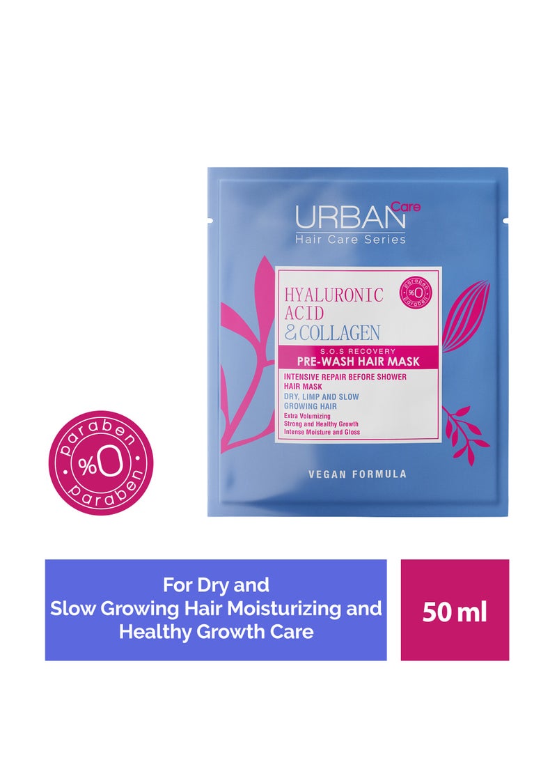 Urban Care Urban Care Hyaluronic Acid & Collagen S.O.S Recovery Pre-Hair Mask  - Image 1