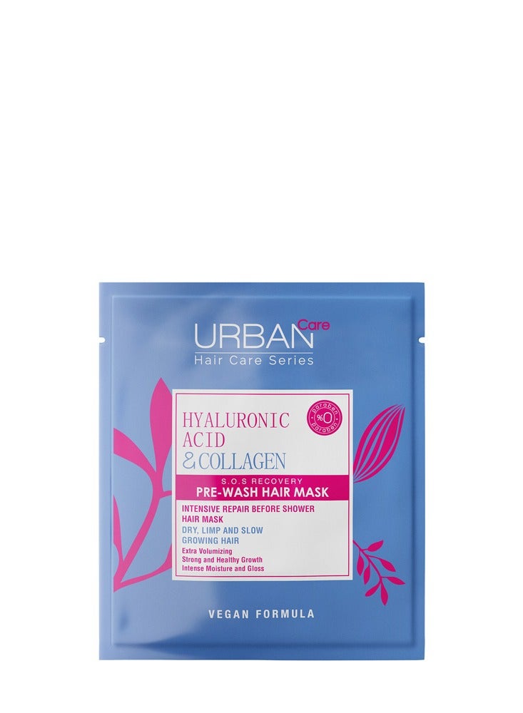 Urban Care Urban Care Hyaluronic Acid & Collagen S.O.S Recovery Pre-Hair Mask  - Image 2