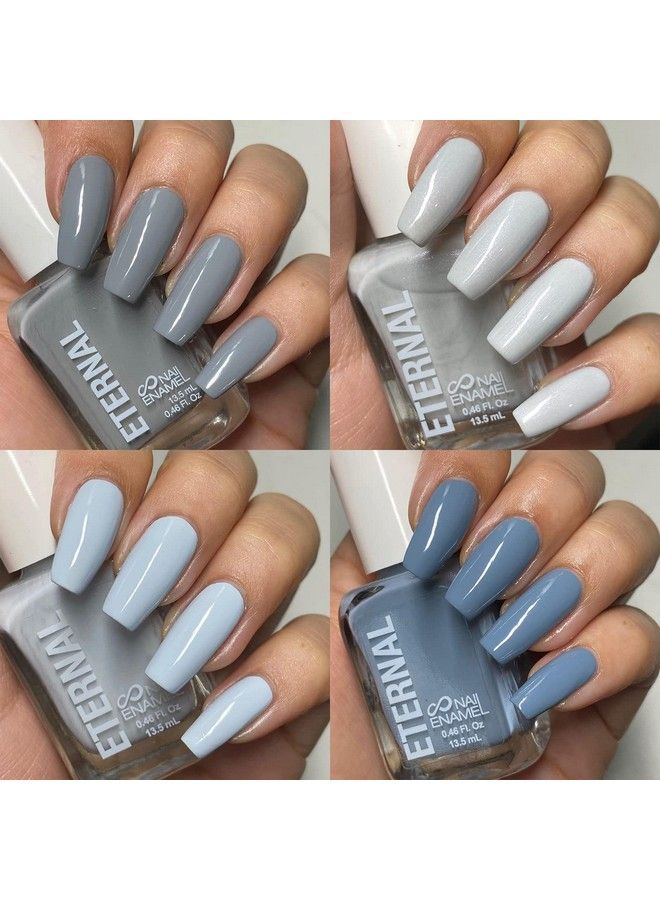 ETERNAL Nail Polish Set (Minimalist) 13.5 Ml 4 Piece Paradise Colors Kit With Quick Dry & Long Lasting Formula Home Diy Manicure Pedicure Nail Art Design Gift For Mothers & Women Made In Usa - Image 5