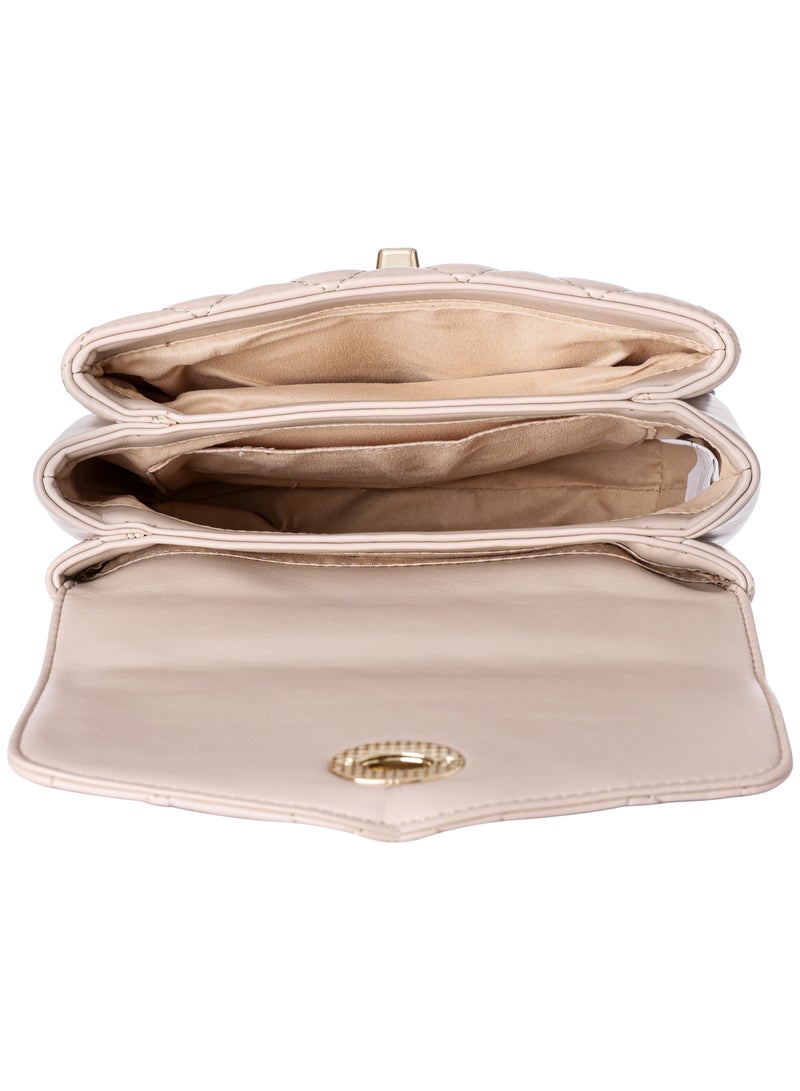 KANELLI Women's handbag from Kanelli, elegant shape New Collection  AAY2401004-Grey - Image 4