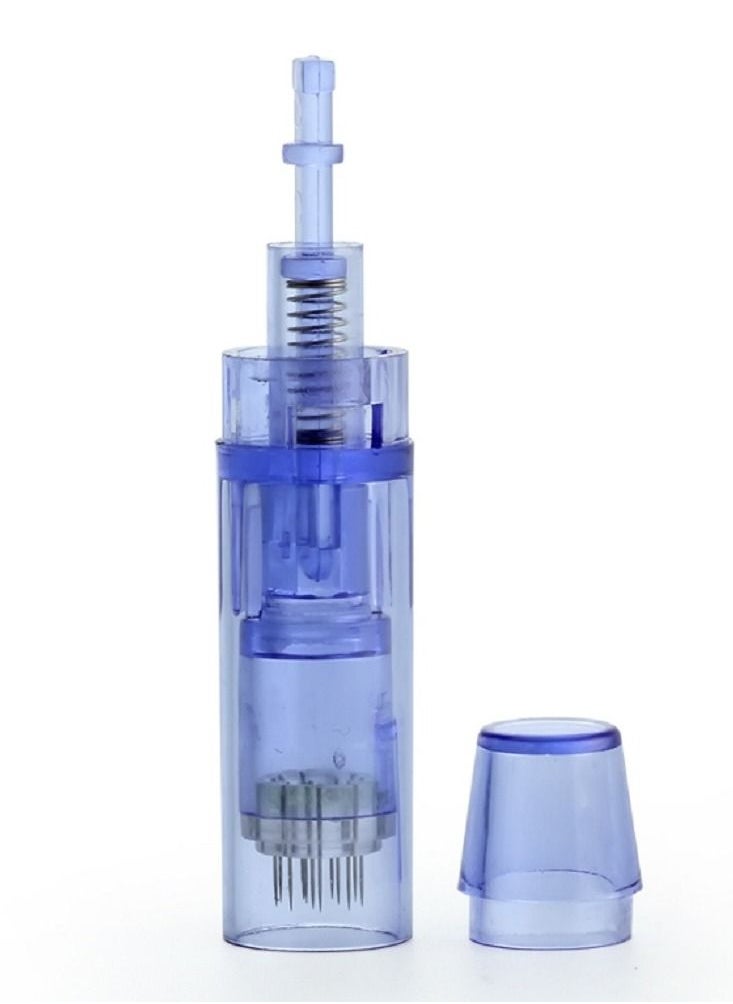25-Piece 12 Pins Replacement Cartridges Disposable Needles Compatible with Derma Pen A1