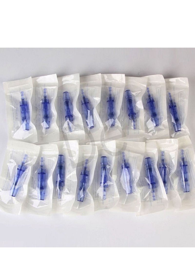 25-Piece 12 Pins Replacement Cartridges Disposable Needles Compatible with Derma Pen A1