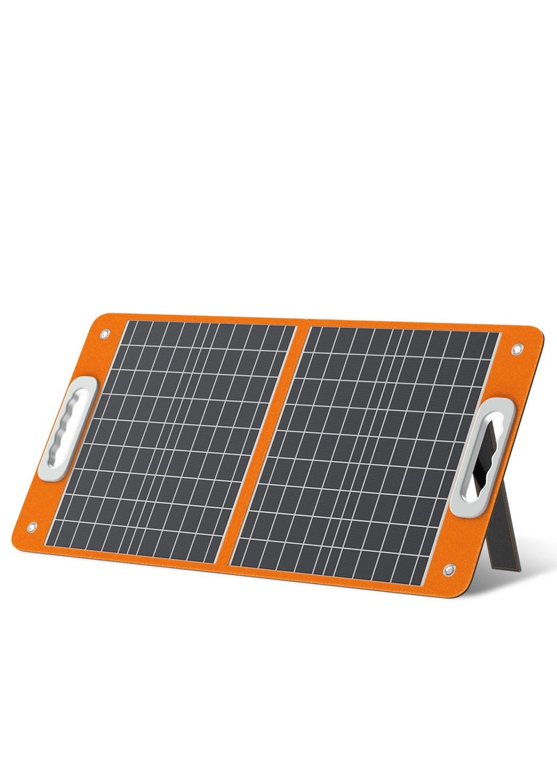 FlashFish 60W 18V Foldable Solar Panel, Charger for Portable Power Station Solar Generator  - Image 1