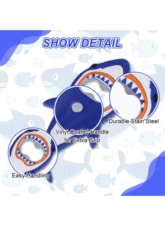 PAWSONIFY Cute Shark Bottle Opener, Magnetic Soda Bottle Opener with Strong Magnet - Image 3