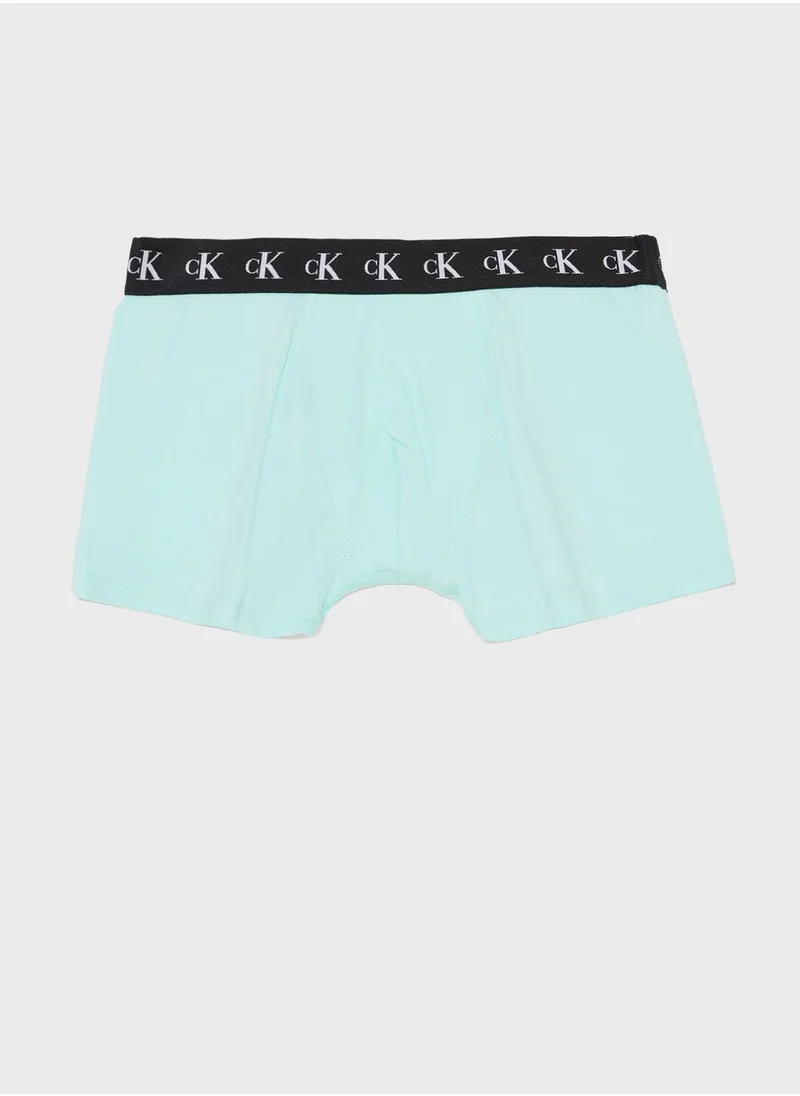 CALVIN KLEIN Youth 2 Pack Assorted Trunks