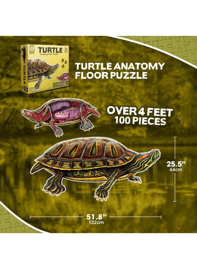 Genius Games Turtle Animal Floor Puzzle - Image 4