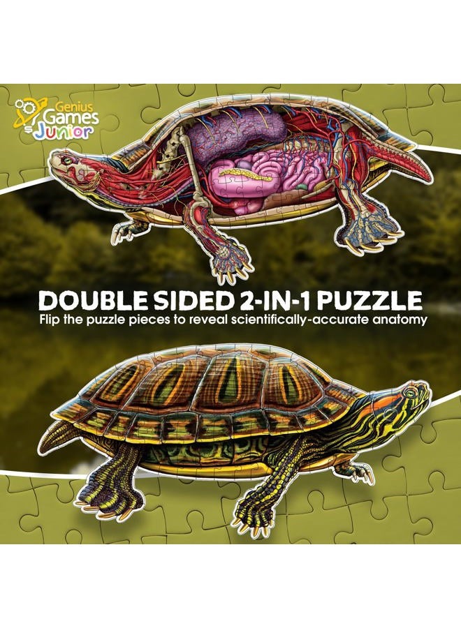 Genius Games Turtle Animal Floor Puzzle - Image 3