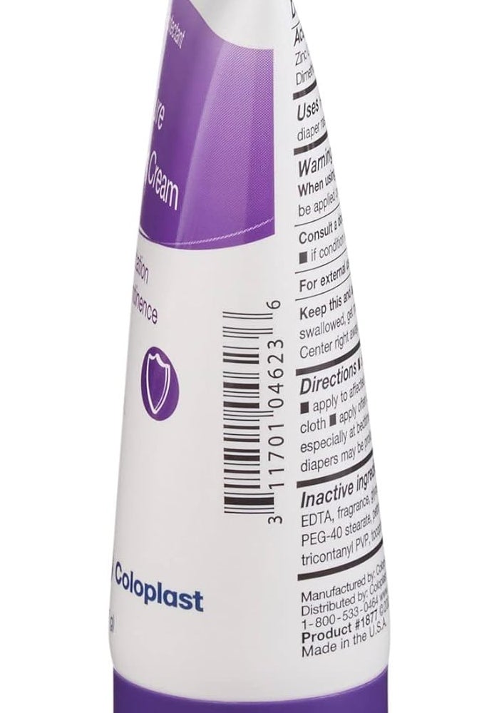 Coloplast Baza Protect Moisture Barrier Cream - 2 oz Tube for Skin Irritation and Incontinence - Image 3