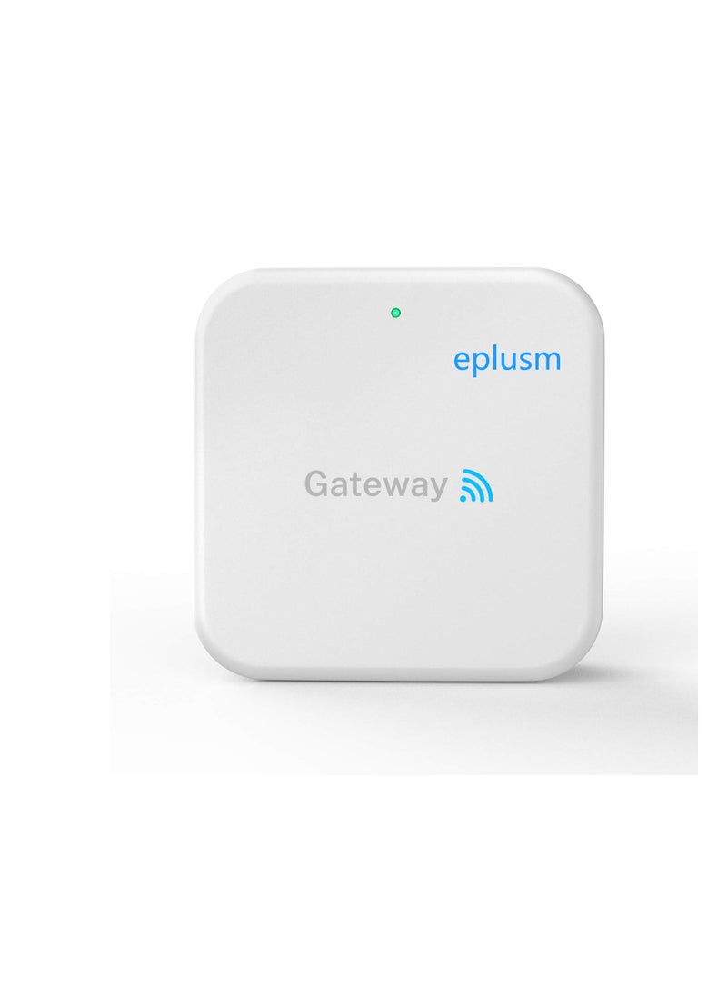 eplusm Smart Wi-Fi Gateway, G2 Hub For Keyless Entry Remote Control & Manage Bluetooth Deadbolt Door Lock with TTLock App, Wi-Fi Bridge Work with Alexa Google Home For Voice Control  - Image 1