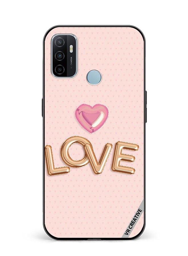 VR CREATIVE Protective Case Cover For Oppo A53 Heart And Love Design Multicolour - Image 1