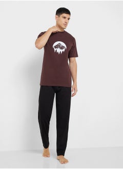 Robert Wood Nightwear T-Shirt & Pants Sets  - Image 5