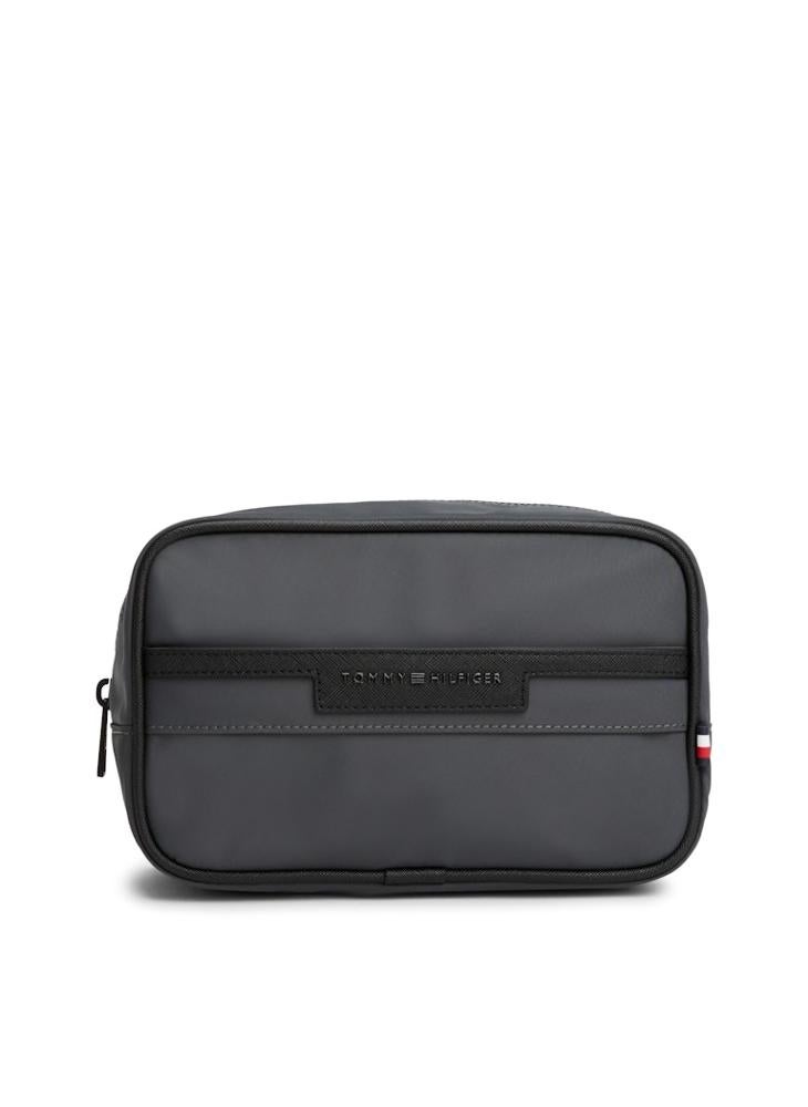 تومي هيلفيغر حقيبة أدوات زينة بسحاب أمامي - Image 1