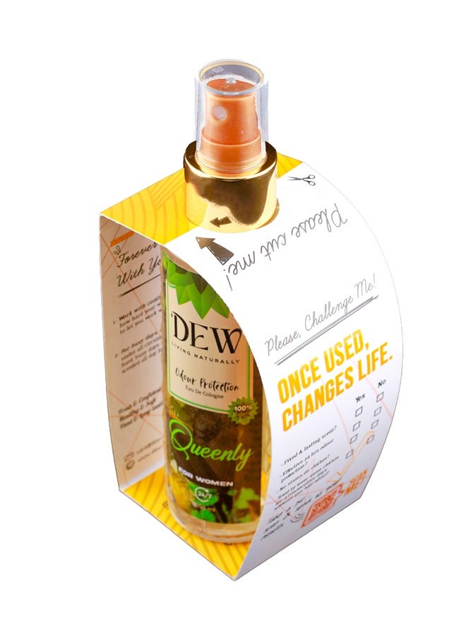 ديو سبراي طبيعي للحماية من رائحة العرق -كوينلي- للنساء - Image 2