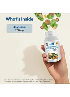 Andrew Lessman Andrew Lessman Magnesium Intensive Care 250 Capsules – 200mg Mild Ultra-Soluble Magnesium, Supports Nerves, Muscles, Brain and Heart, No Additives, Gentle to Even The Most Sensitive Stomachs  - Image 3
